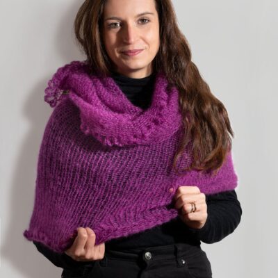 Sciarpa Infinity Soft Fuxia