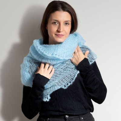 sartoria artigianale - collezione soft infinity modello Baby blue
