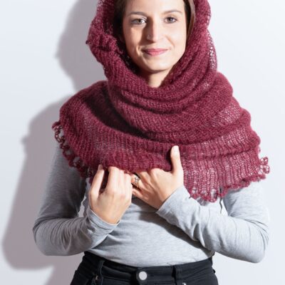 sartoria artigianale - collezione soft infinity modello Burgundy