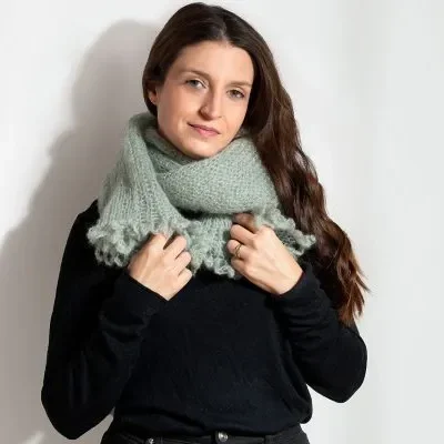 Sciarpa Infinity Soft Sage