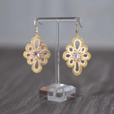 Orecchini | Fiore oro